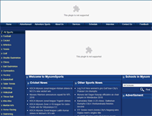 Tablet Screenshot of mysoresport.com